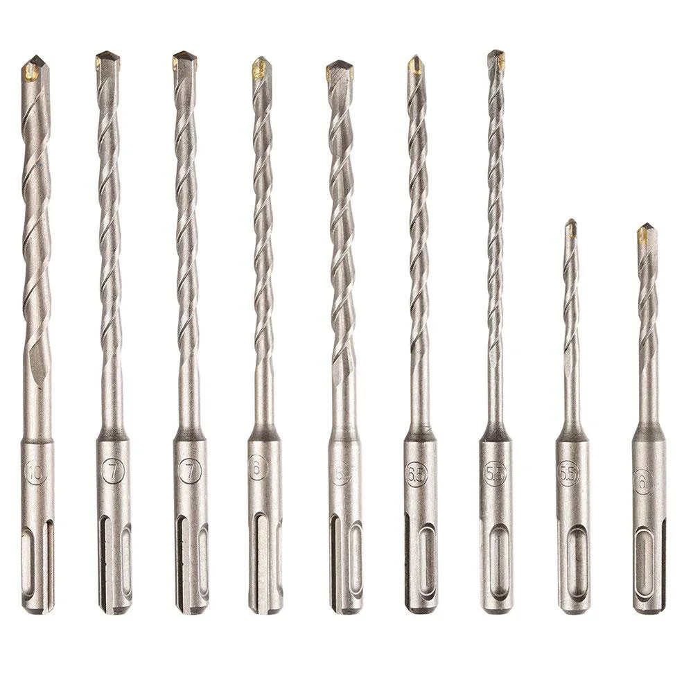 CAT DA03902 17 Parça Tungsten Karbür SDS-Plus Beton Kırıcı/Delici Matkap Ucu CAT DA03902 17 Parça Tungsten Karbür SDS-Plus Beton Kırıcı/Delici Matkap Ucu
