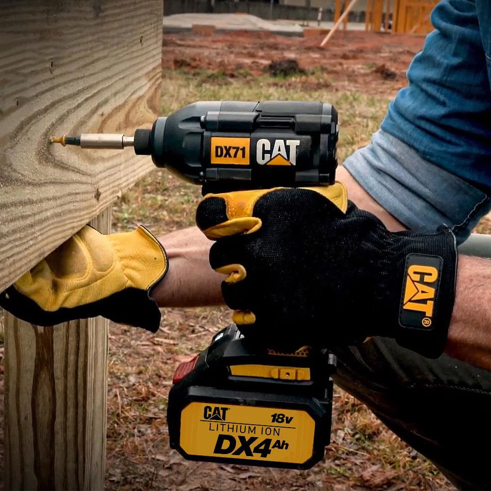 CAT DX12K.2 18Volt/4.0Ah Li-ion Çift Akülü Kömürsüz Profesyonel Şarjlı Darbeli Matkap + DX71.2 Kömürsüz Darbeli Tornavida Kombo Set CAT DX12K.2 18Volt/4.0Ah Li-ion Çift Akülü Kömürsüz Profesyonel Şarjlı Darbeli Matkap + DX71.2 Kömürsüz Darbeli Tornavida Kombo Set