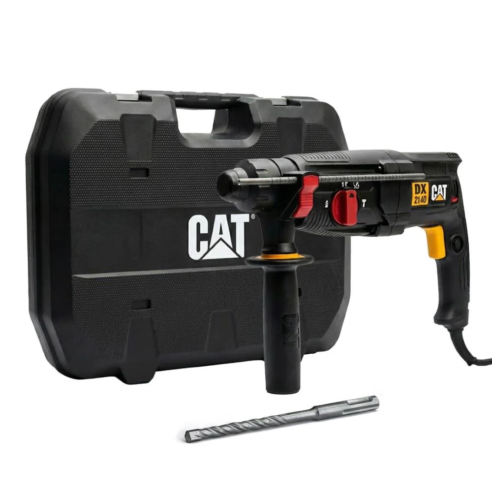 CAT DX2140 800Watt 3.0J 26MM SDS-Plus Profesyonel Kırıcı/Delici + 1 Adet Delici Uç CAT DX2140 800Watt 3.0J 26MM SDS-Plus Profesyonel Kırıcı/Delici + 1 Adet Delici Uç