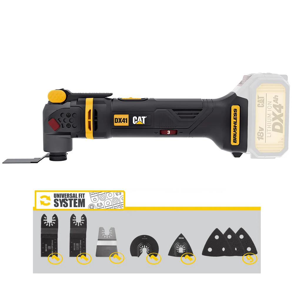 CAT DX41B 18Volt Kömürsüz Profesyonel Çok Amaçlı Devir Ayarlı Raspalama+14 Adet Aksesuar (Akü Dahil Değildir) CAT DX41B 18Volt Kömürsüz Profesyonel Çok Amaçlı Devir Ayarlı Raspalama+14 Adet Aksesuar (Akü Dahil Değildir) Fiyatı, Yorumları ve Özellikleri