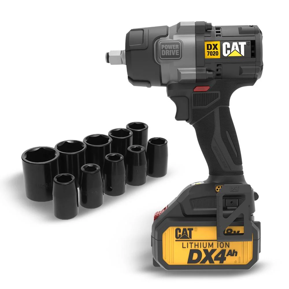 CAT DX7020.1 18Volt 4.0 Ah Çift Akülü Kömürsüz 700/880Nm Profesyonel Şarjlı Somun Sıkma + 10 Adet Lokma Ucu Fiyatı, Yorumları ve Özellikleri
