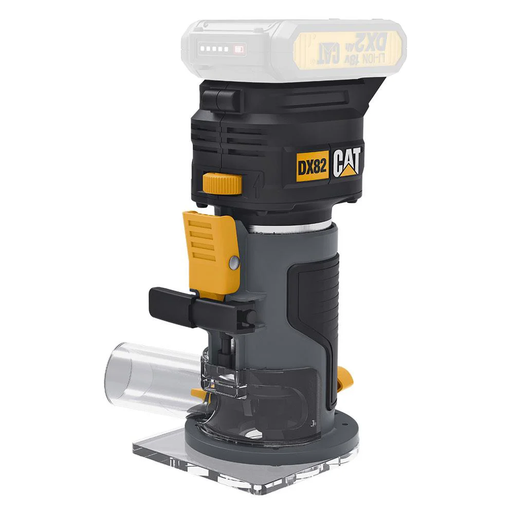 CAT DX82B 18Volt Şarjlı Kömürsüz 6mm Devir Ayarlı Profesyonel Avuç İçi El Frezesi Formika Tıraşlama (Akü Dahil Değildir) CAT DX82B 18Volt Şarjlı Kömürsüz 6mm Devir Ayarlı Profesyonel Avuç İçi El Frezesi Formika Tıraşlama (Akü Dahil Değildir)