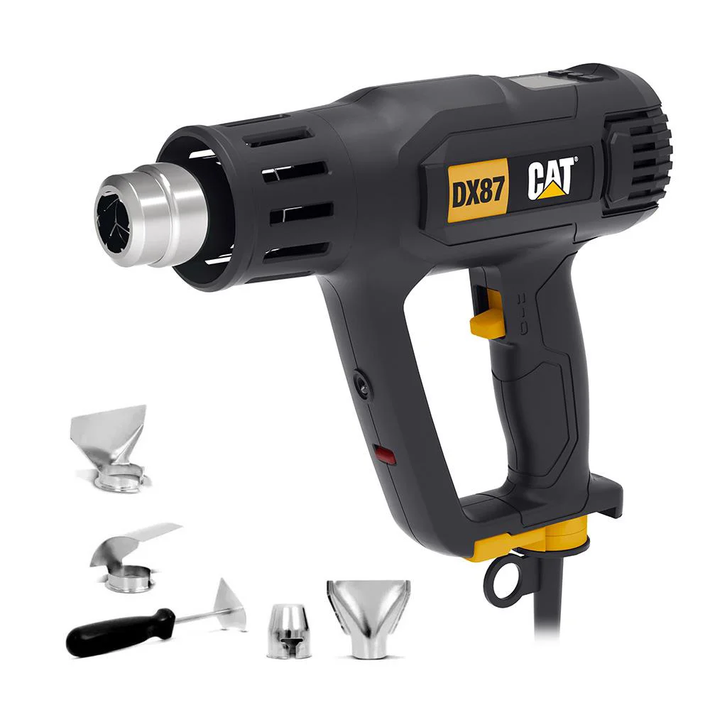 CAT DX87 2000Watt Dijital Göstergeli Profesyonel Sıcak Hava Tabancası + 5 Adet Aksesuar CAT DX87 2000Watt Dijital Göstergeli Profesyonel Sıcak Hava Tabancası + 5 Adet Aksesuar Fiyatı, Yorumları ve Özellikleri