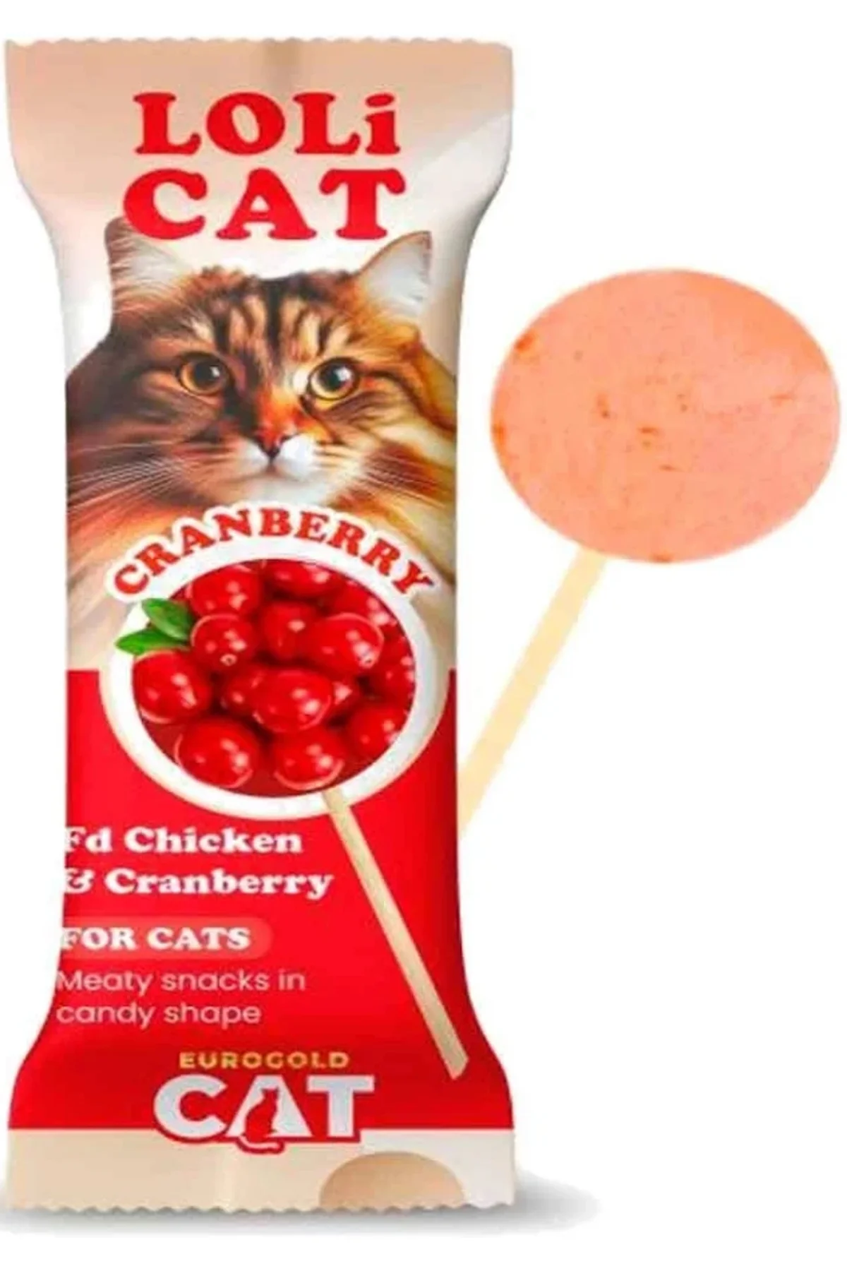 Cat LoliCat FD Kedi Ödülü Kızılcıklı 1,5Gr