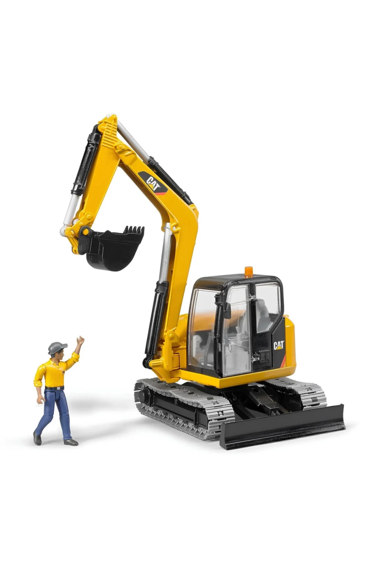 Cat Mini Ekskavatör Ve İnşaat İşçisi BR02466