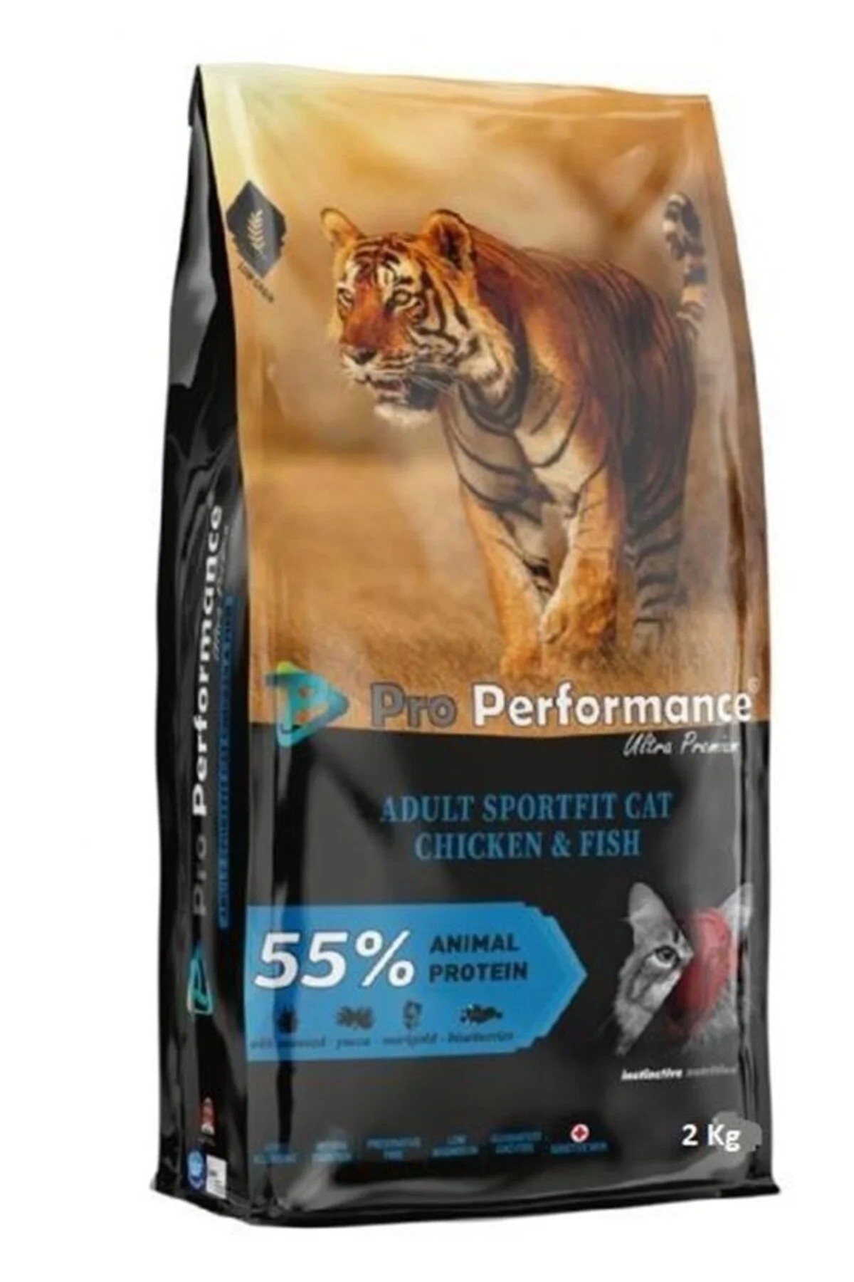 Cat Sportfit Cat Chicken Fish Low Grain Kedi Maması 2kg