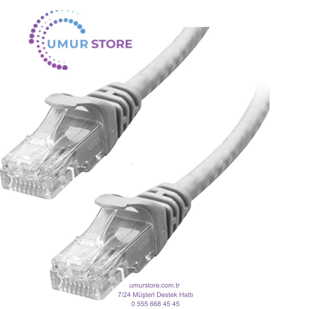 Cat5 Kablo 50 Metre Gri