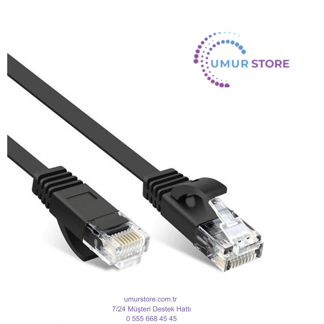 Cat5 RJ45 Slim Internet Bağlantı Kablosu