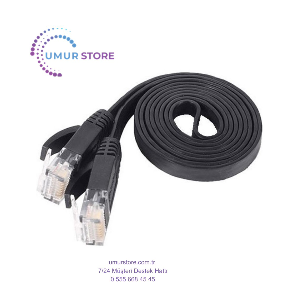 Cat5 RJ45 Slim Internet Bağlantı Kablosu