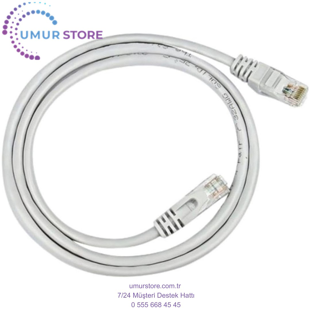 CAT5E RJ45 Lan Kablosu Uçları Takılı Bilgisayar Modem Internet Et CAT5E RJ45 Lan Kablosu Uçları Takılı Bilgisayar Modem Internet Et