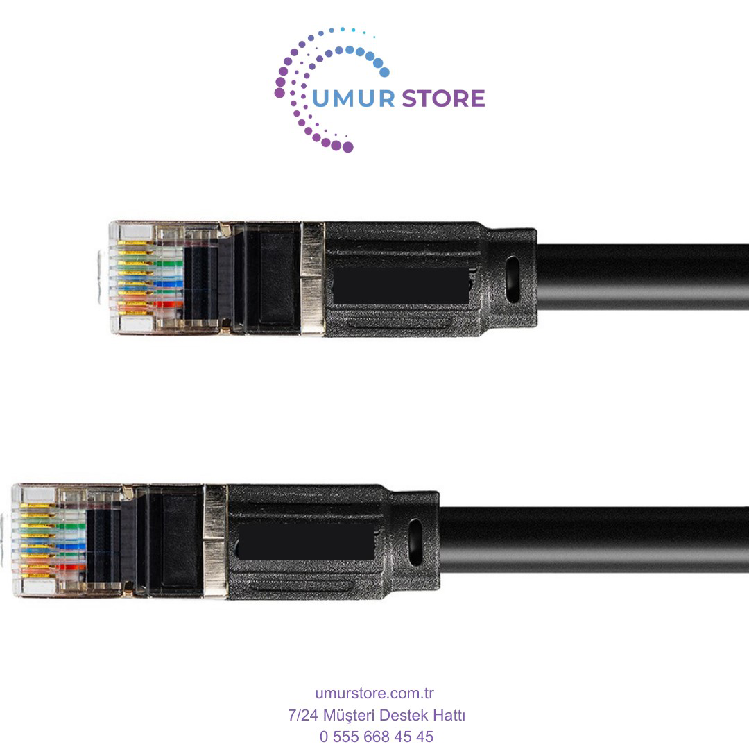 Cat6 25 cm F/utp 1g 250 Mhz 26 Awg Cca Folyo Kaplamalı Profesyone
