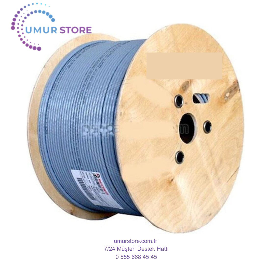Cat6 4X2X23 Awg Halojen Free Cat6 Kablo 50 Metre Cat6 4X2X23 Awg Halojen Free Cat6 Kablo 50 Metre