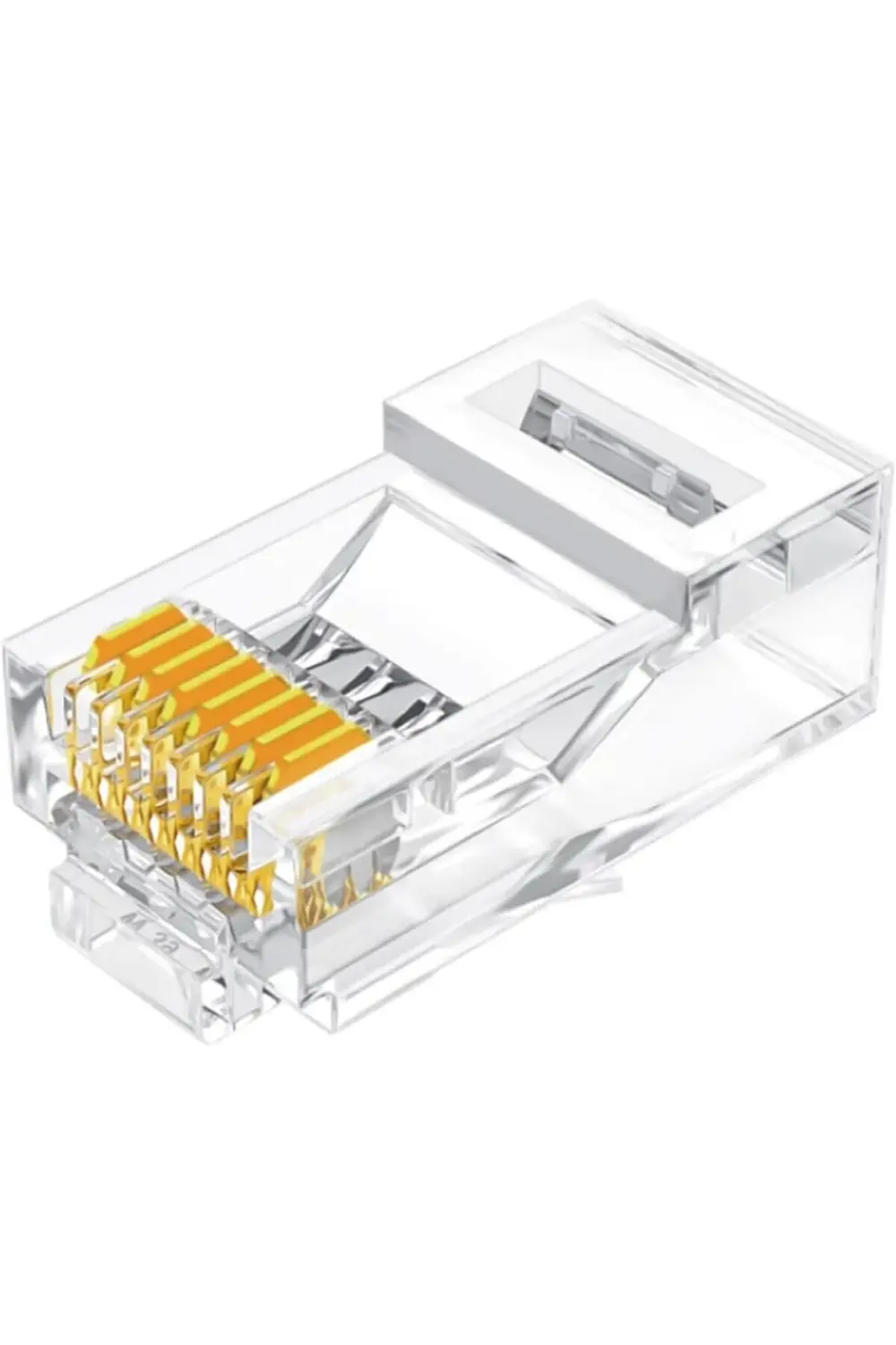 Cat6 8P8C Ethernet Konnektörü Kaplama 102 Adet 1185222