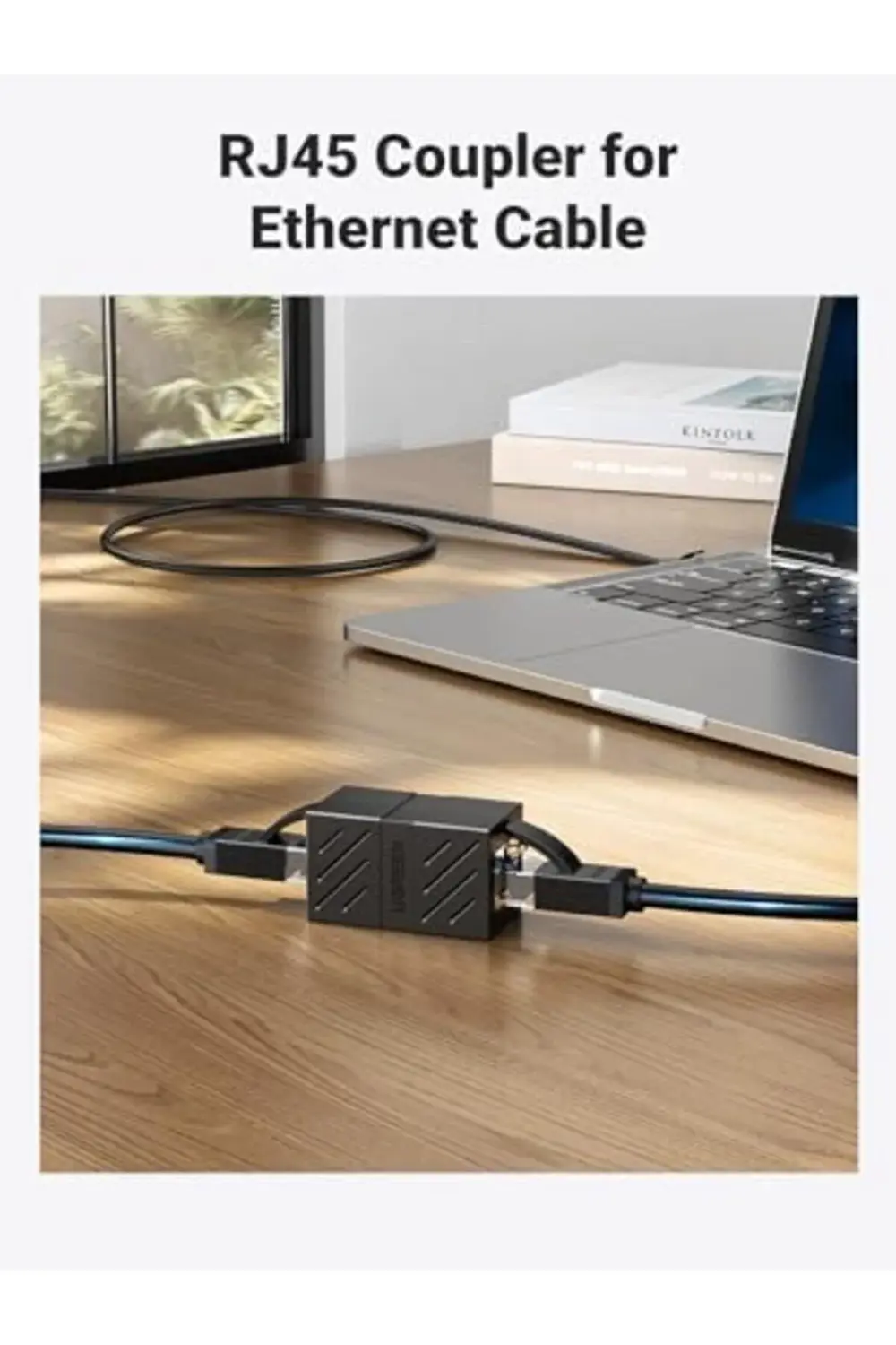 Cat6 Cat7 Cat8 Ethernet Kablo Uzatma Aparatı Siyah 1200752