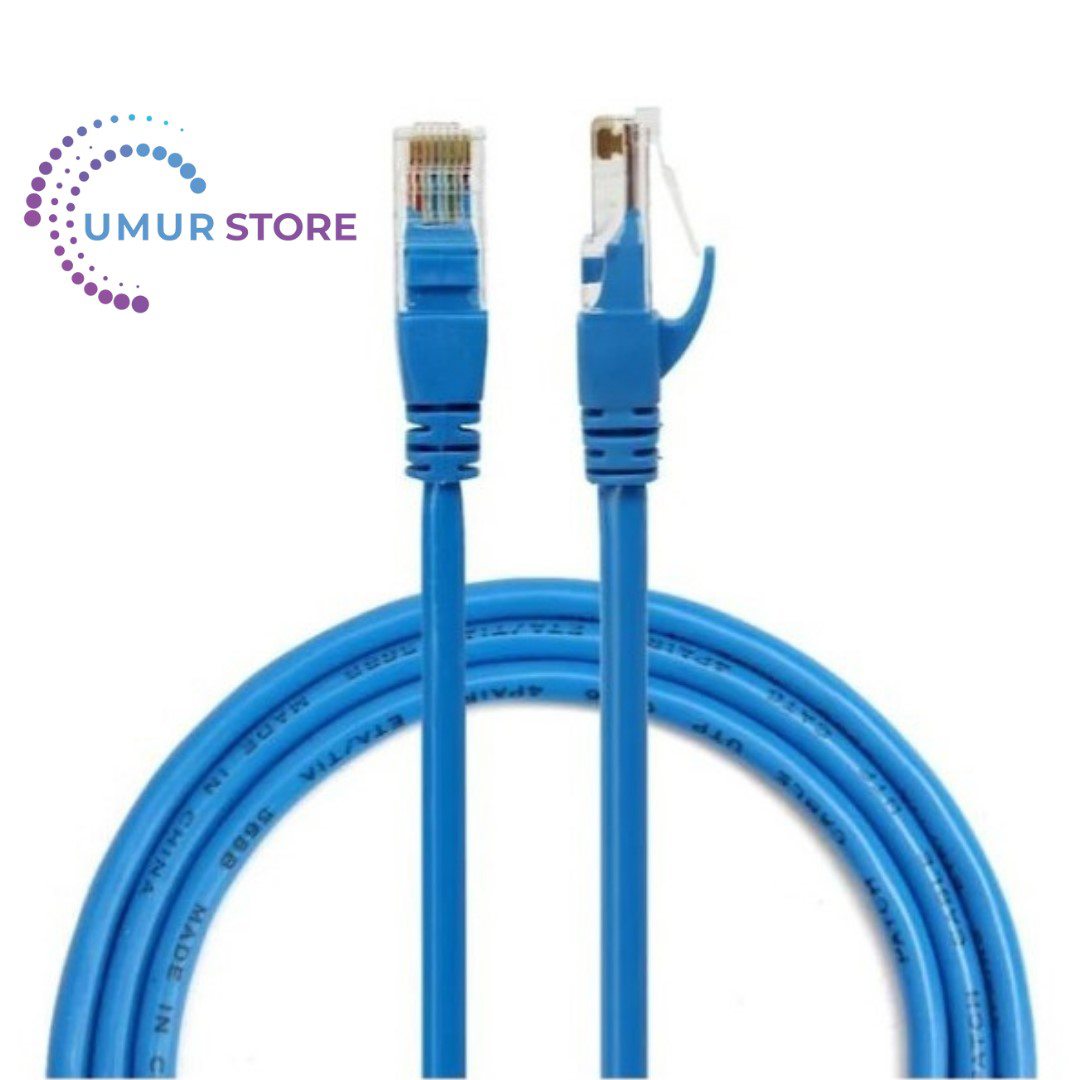 Cat6 Ethernet Kablosu Modem Internet Lan RJ45 Patch 15 Metre