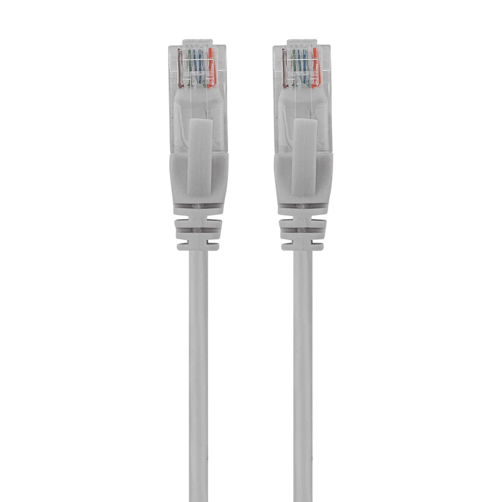 CAT6 Ethernet Kablo 30cm RJ45 Gri - Yüksek Performanslı Patch Kablo