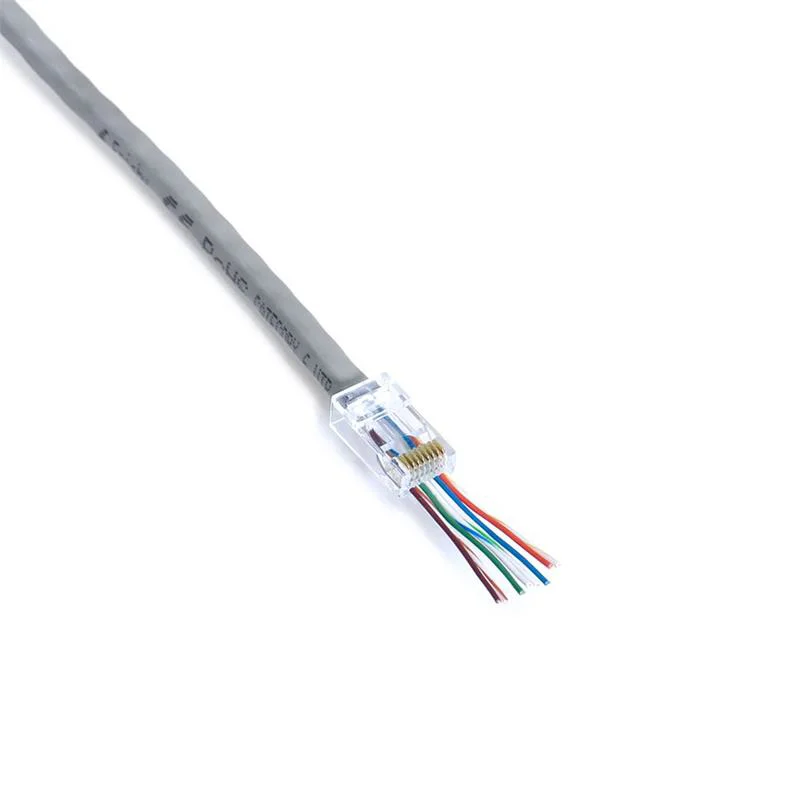 CAT6 EZ RJ-45 UTP Konnektör 100'lü Kutu | Hızlı ve Sorunsuz Ağ Kurulumu Fiyatı, Yorumları ve Özellikleri