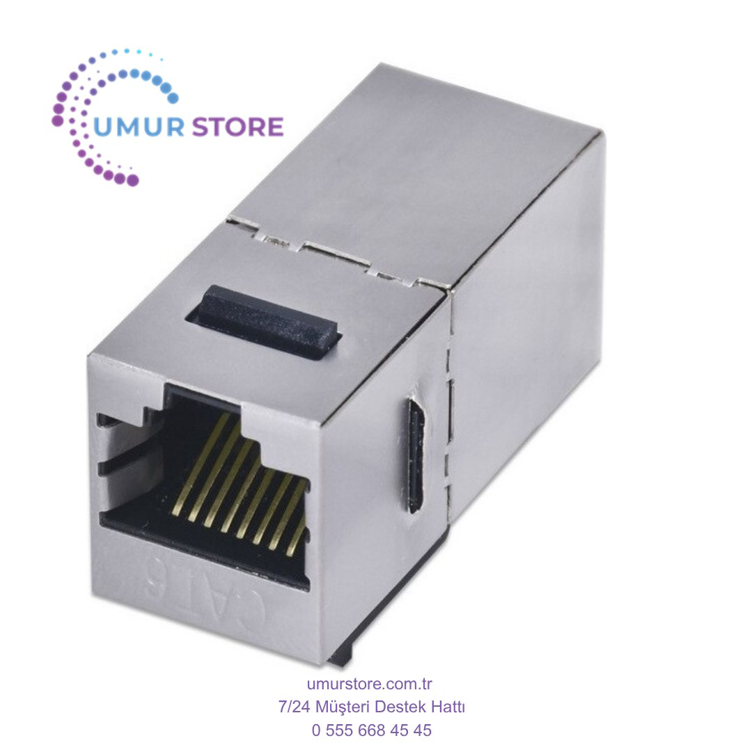 Herz Cat6 Jack İnternet Kablo Birleştirici Rj45 Metal Dişi Dişi Ekleme Herz Cat6 Jack İnternet Kablo Birleştirici Rj45 Metal Dişi Dişi Ekleme