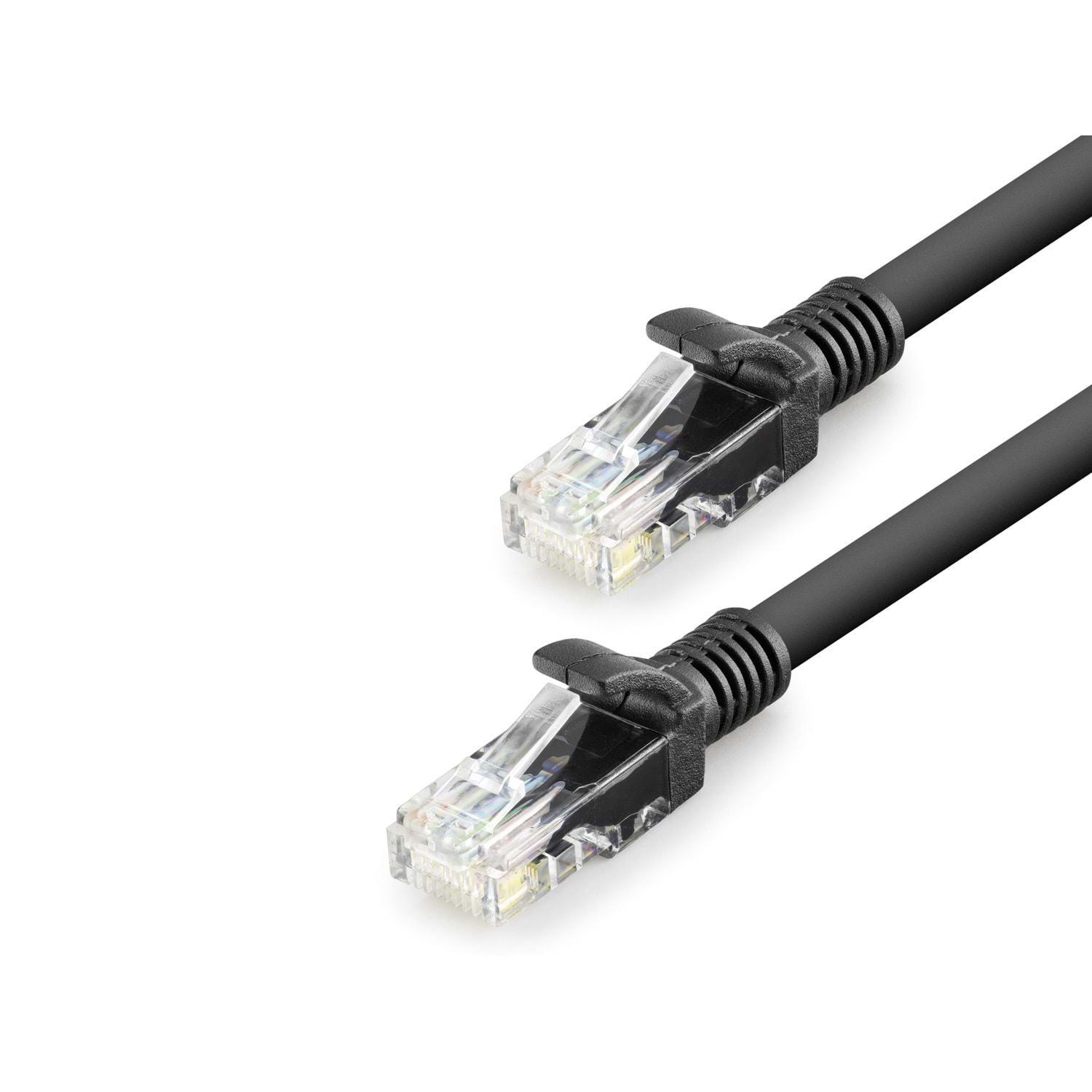 Cat6 Kablo 1000Gb 250Mhz 1M Siyah HDX5069