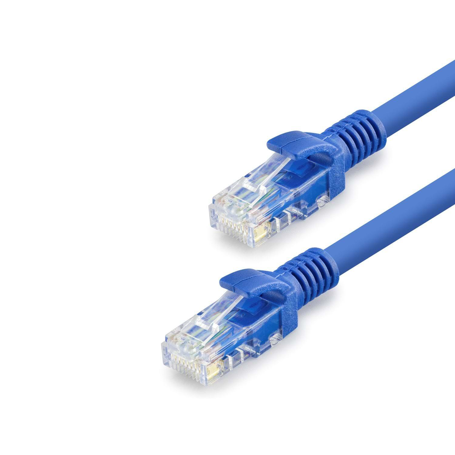 Cat6 Kablo 1000Gb 250Mhz 1M Mavi HDX5078