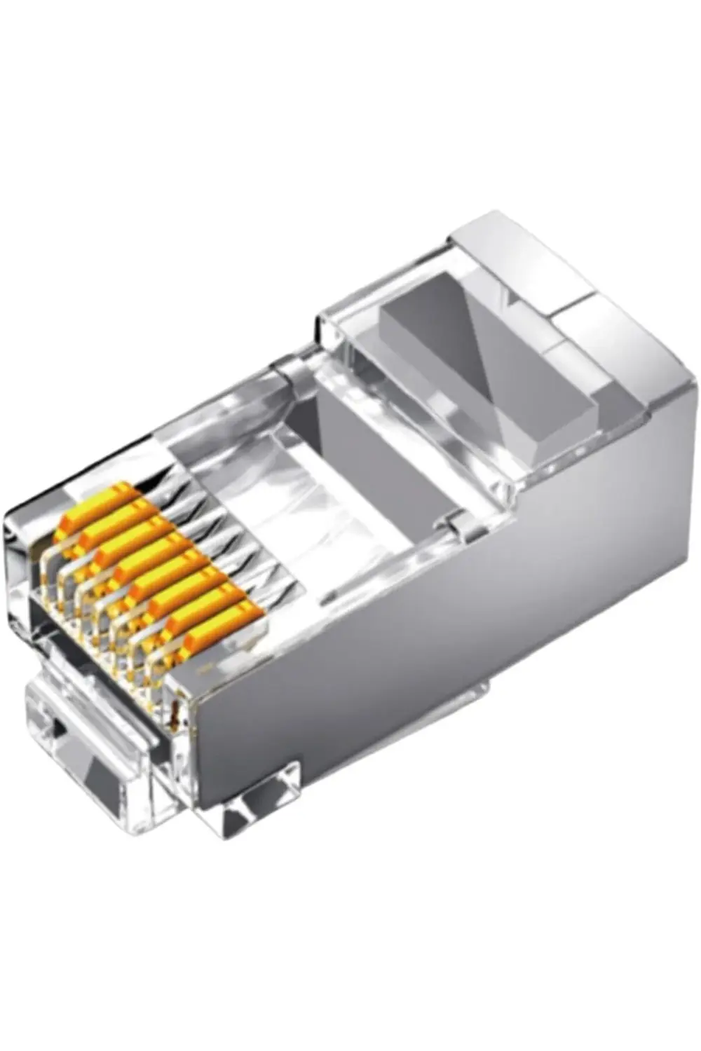 Cat6 Metal 8P8C Ethernet Konnektörü Kaplama 102 Adet 1181191