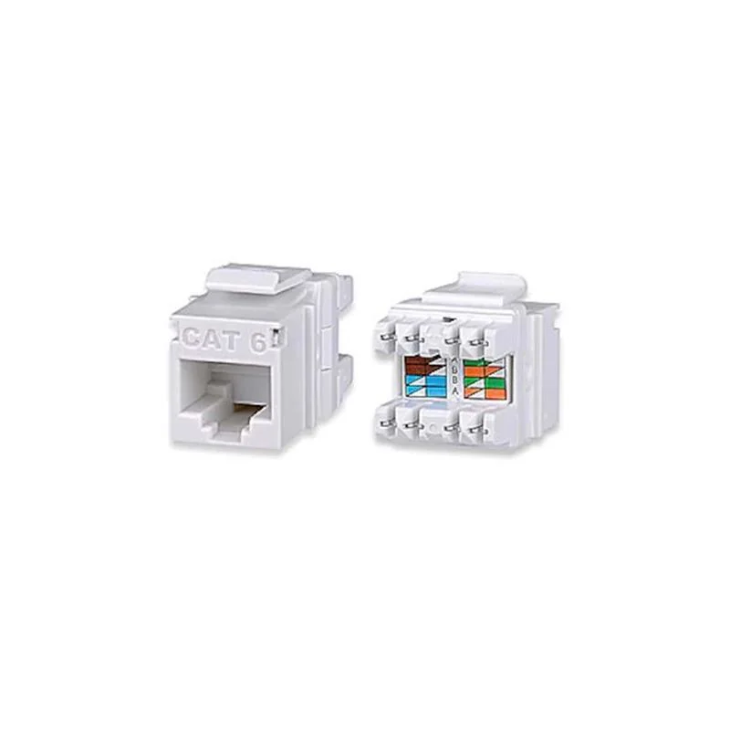CAT6 UTP KEYSTONE JACK (KJ-UC6-18044)