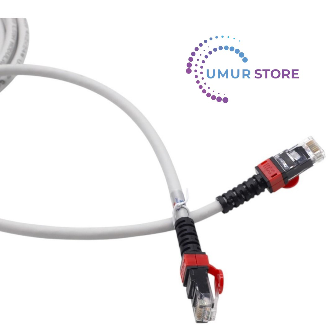 Herz Cat6 Utp Lsoh 0,50 Mt Gri Patch Cord ( 5'Li Paket )