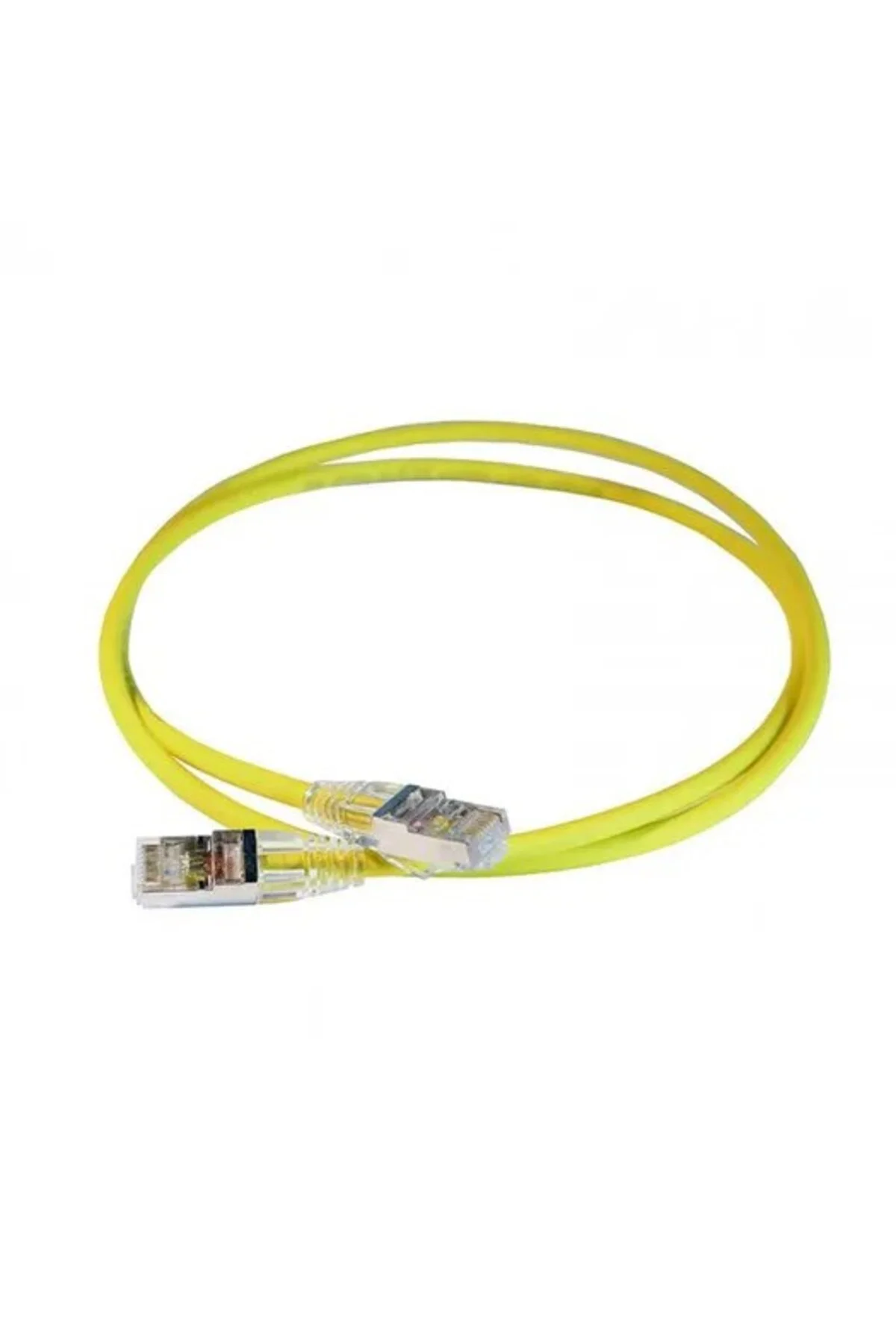 Cat6A S/FTP HD Patch Cord LSZH 1m Sarı