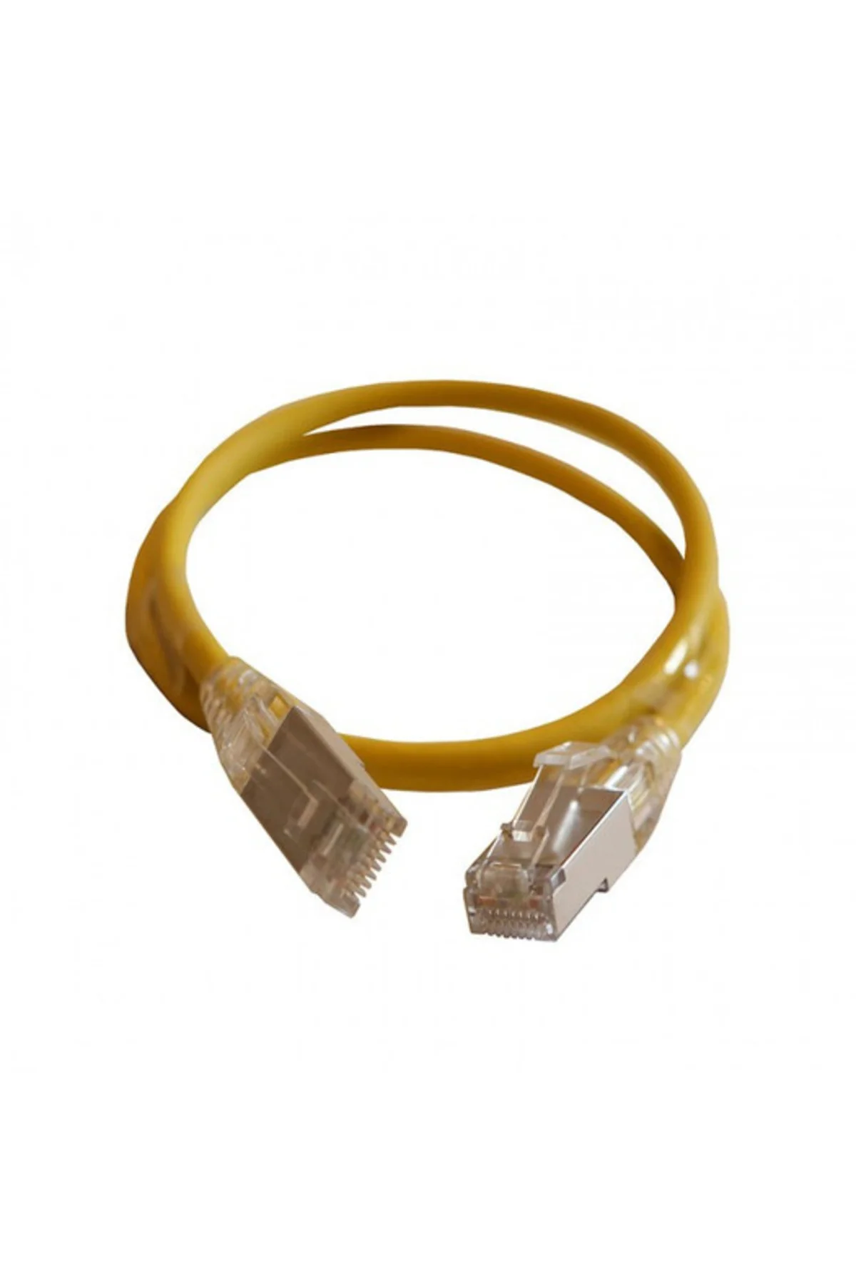 Cat6A S/FTP HD Patch Cord LSZH 0,5m Sarı