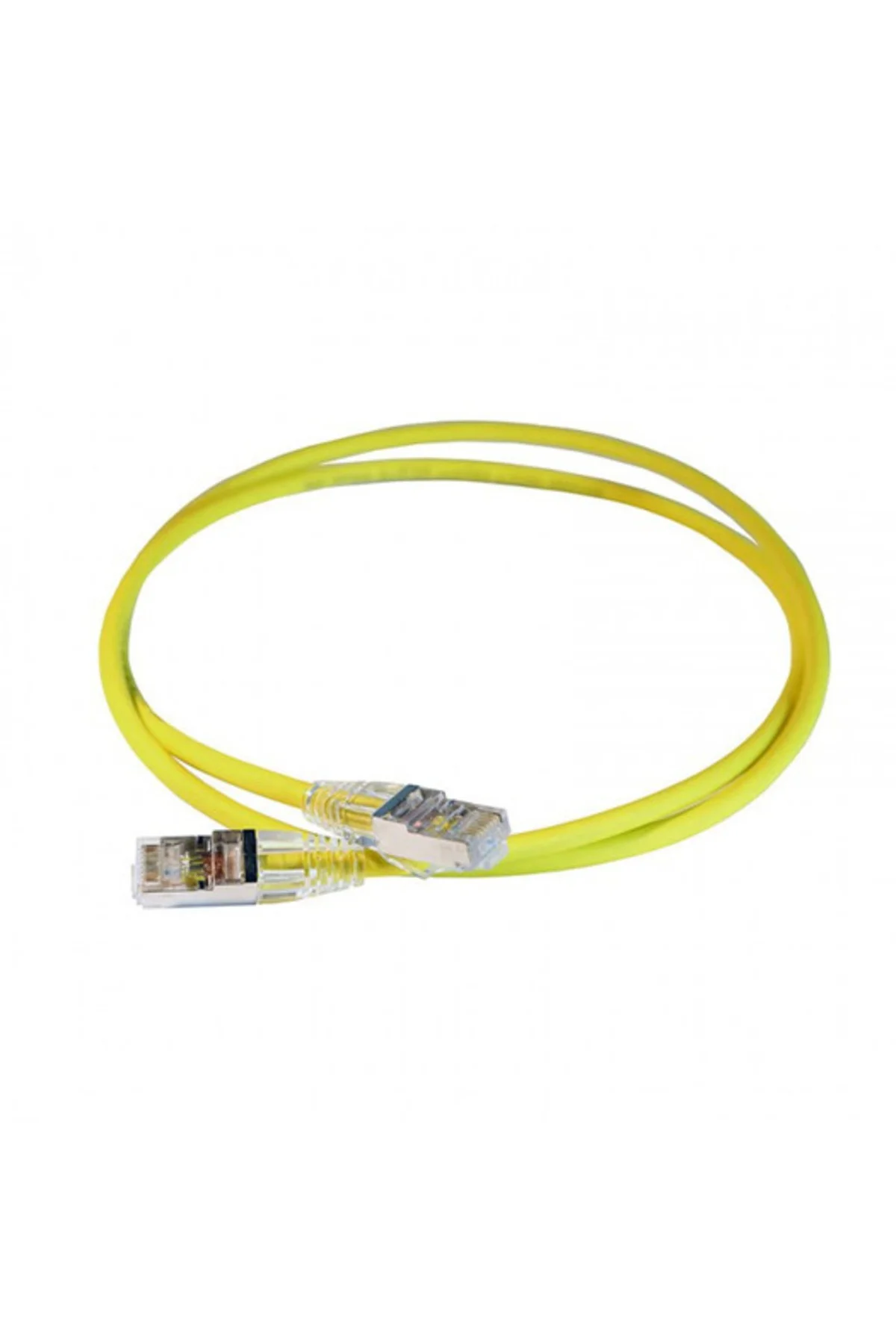 Cat6A S/FTP HD Patch Cord LSZH 1m Sarı Cat6A S/FTP HD Patch Cord LSZH 1m Sarı