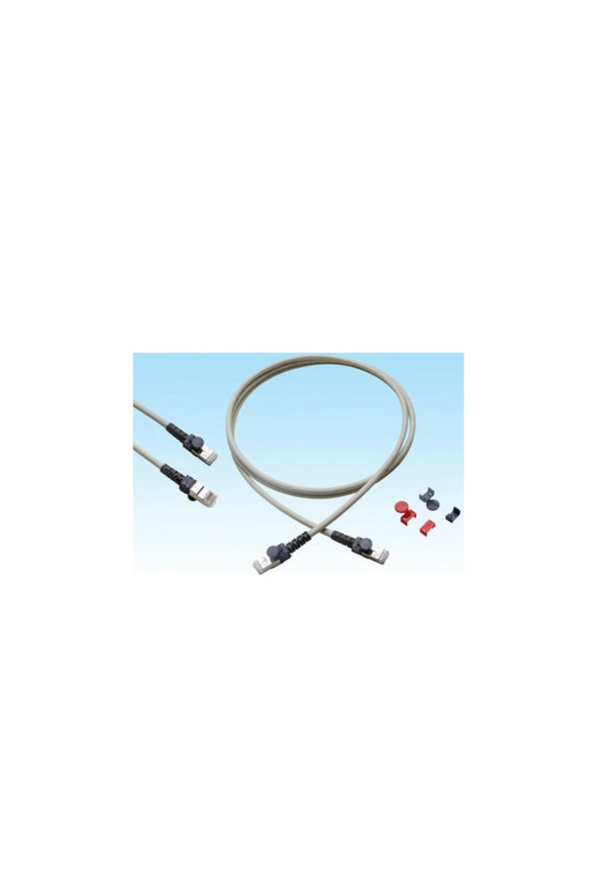 Cat6A S/FTP Patch Cord LSOH 2m Gri