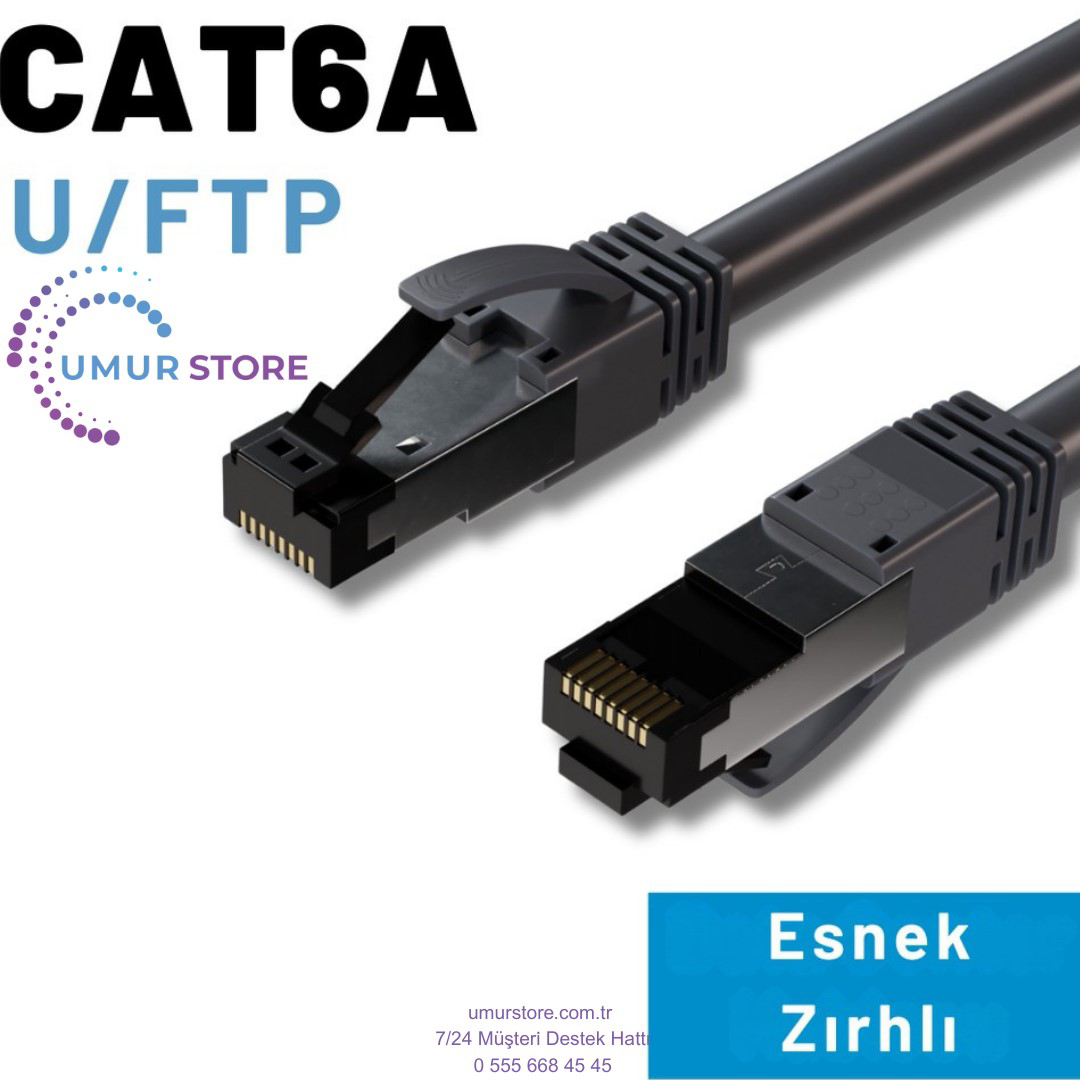CAT6A U/ftp Flexarmor(Esnek Zırh) Kablo CAT6A U/ftp Flexarmor(Esnek Zırh) Kablo