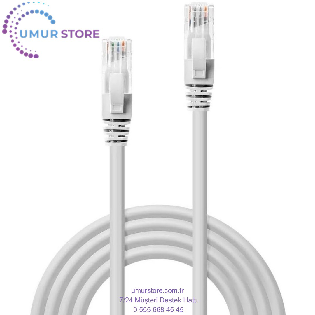 CAT6E - CAT5E Internet Bilgisayar, Laptop Network Lan Bağlantı Da