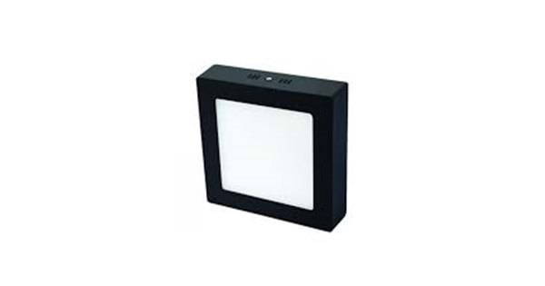 CATA 18W CT-5236 SİYAH 18W SIVA ÜSTÜ LED ARMATÜR KARE