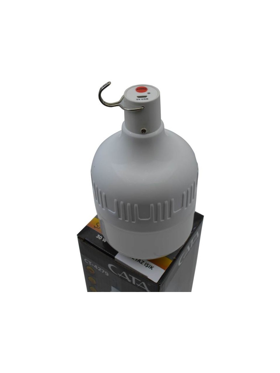 Cata  30W Şarjli Led Ampul 4 Fonksiyonlu Ct-4279