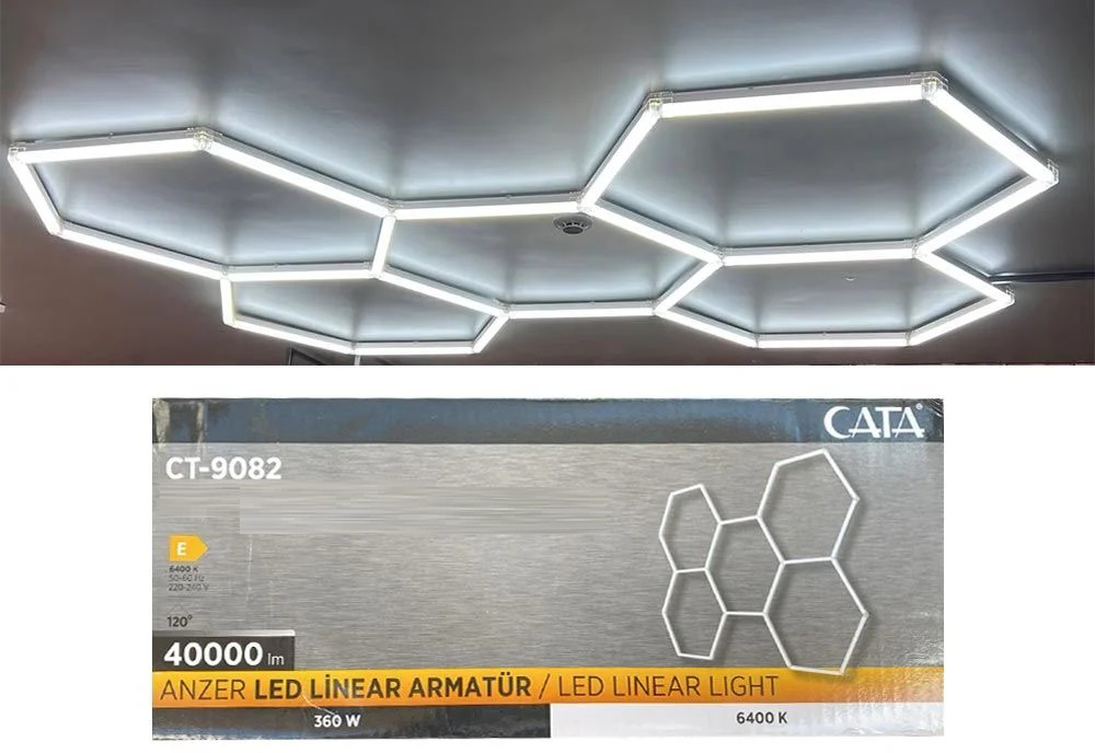 CATA ANZER LED CT-9082B LİNEAR ARMATÜR 240W (BEYAZ)