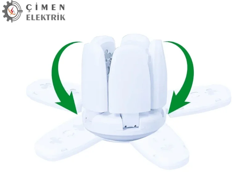 CATA CT 1151 Pervane 30W Led Ampul 6500K Beyaz Işık E27 Duy