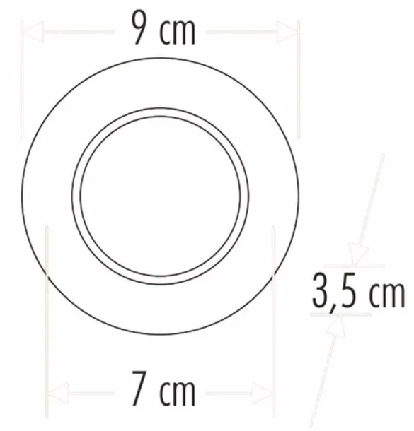 CATA CT 5260 8W Başak Led Spot 3 Renkli