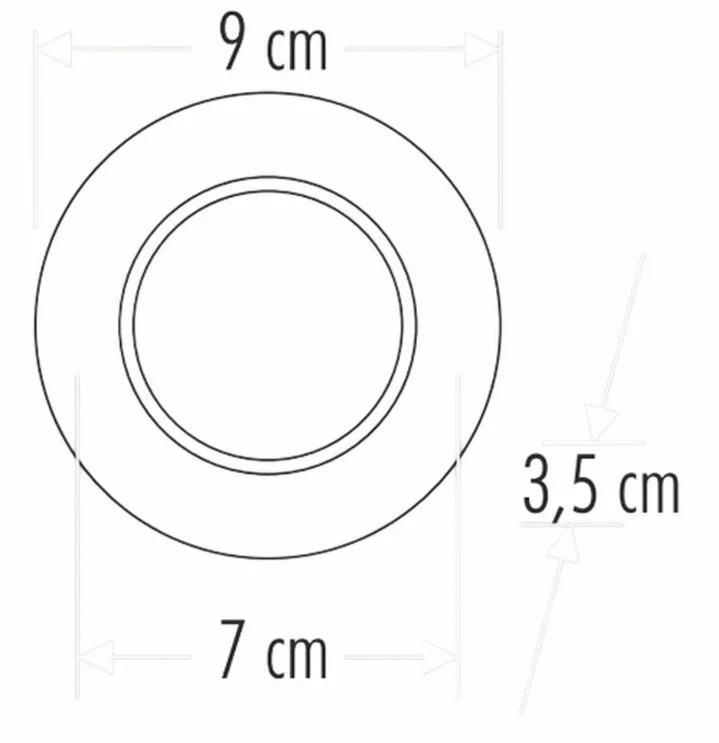 CATA CT 5261 8W Başak Led Spot 3 Renkli