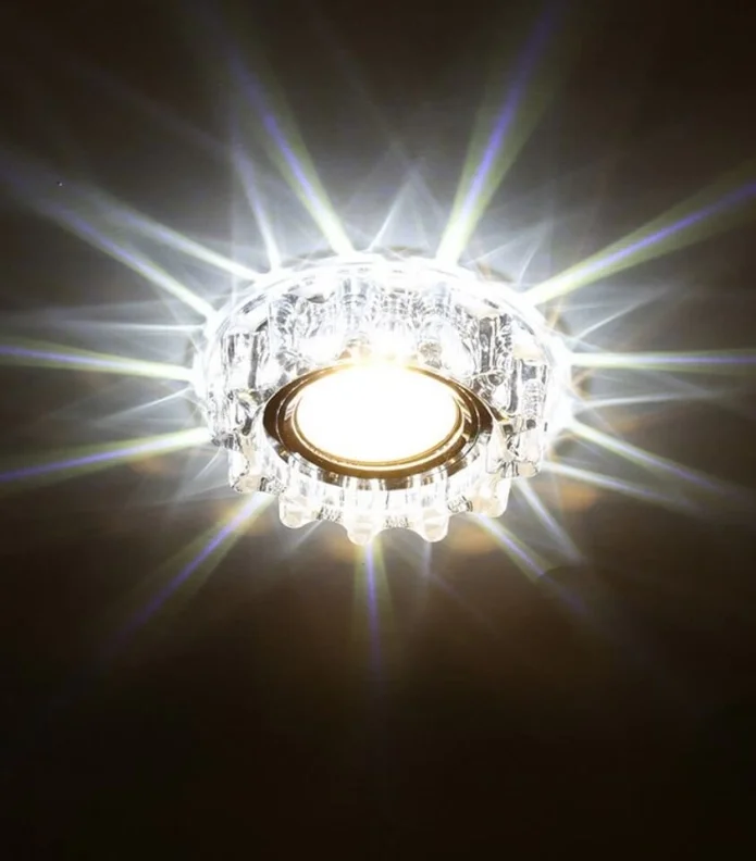 CATA CT 6595 Kristal Cam Led Spot Kasası