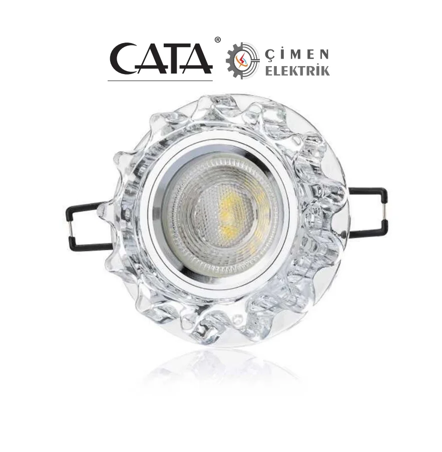 CATA CT 6595 Kristal Cam Led Spot Kasası