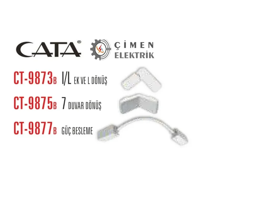 CATA CT 9873 Magnetıc Ray Ek Parçası Beyaz