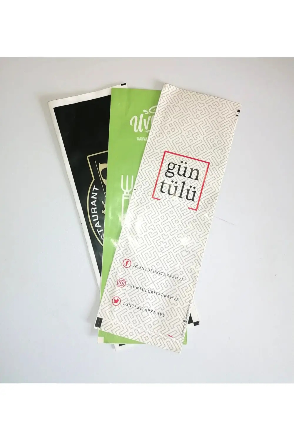 Çatal Bıçak Kılıfı 8x24 cm (2 Renk Özel Baskılı) 2500 Adet