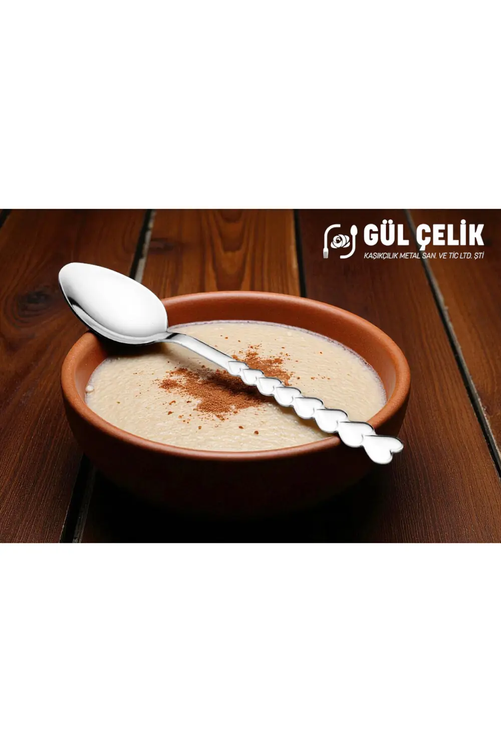 Çatal Kaşık Seti 60 Parça 12 Kişilik 18/0 Kalite Kalpli Model