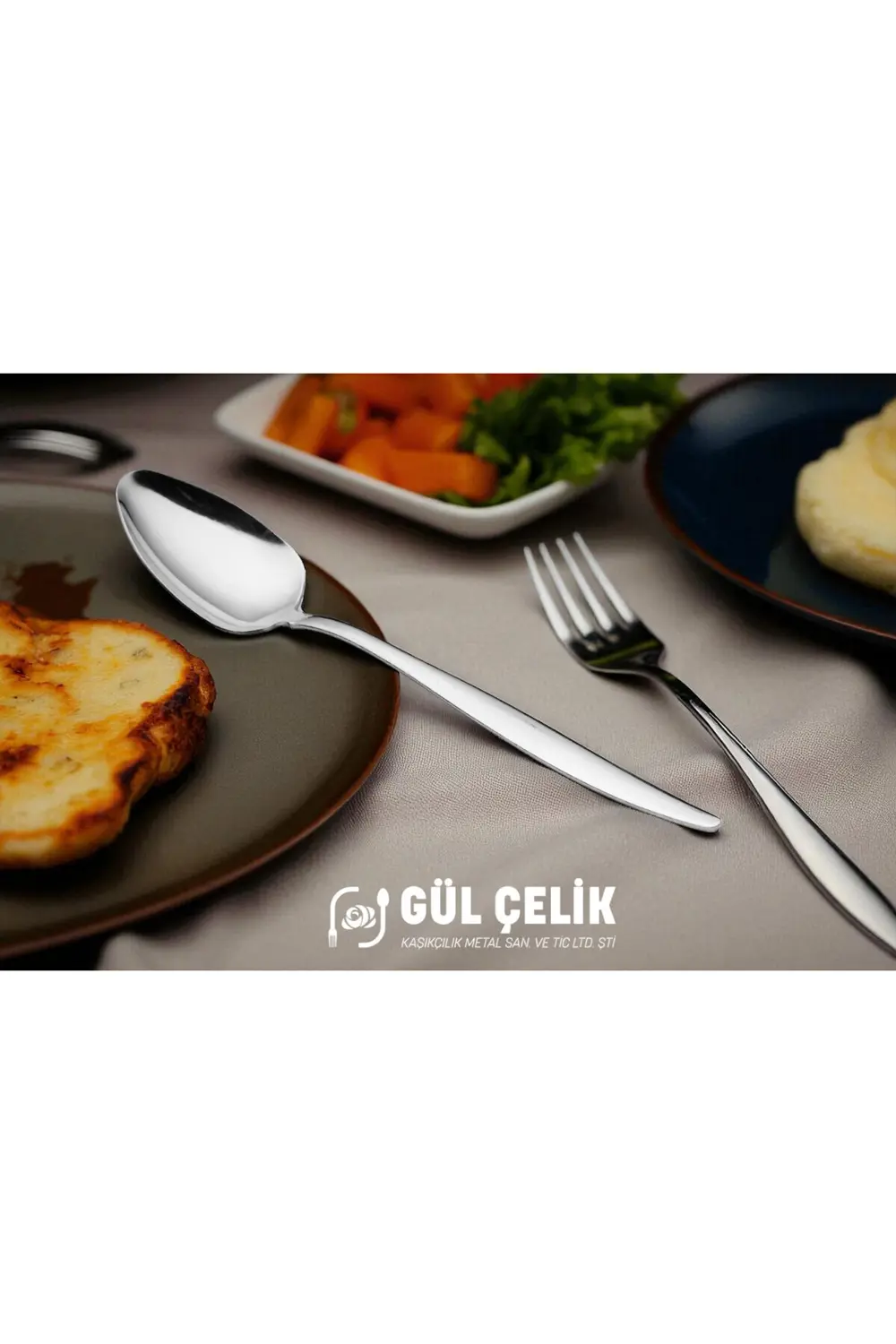 Çatal Kaşık Seti 60 Parça 12 Kişilik Sivri Model 18/0 Kalite