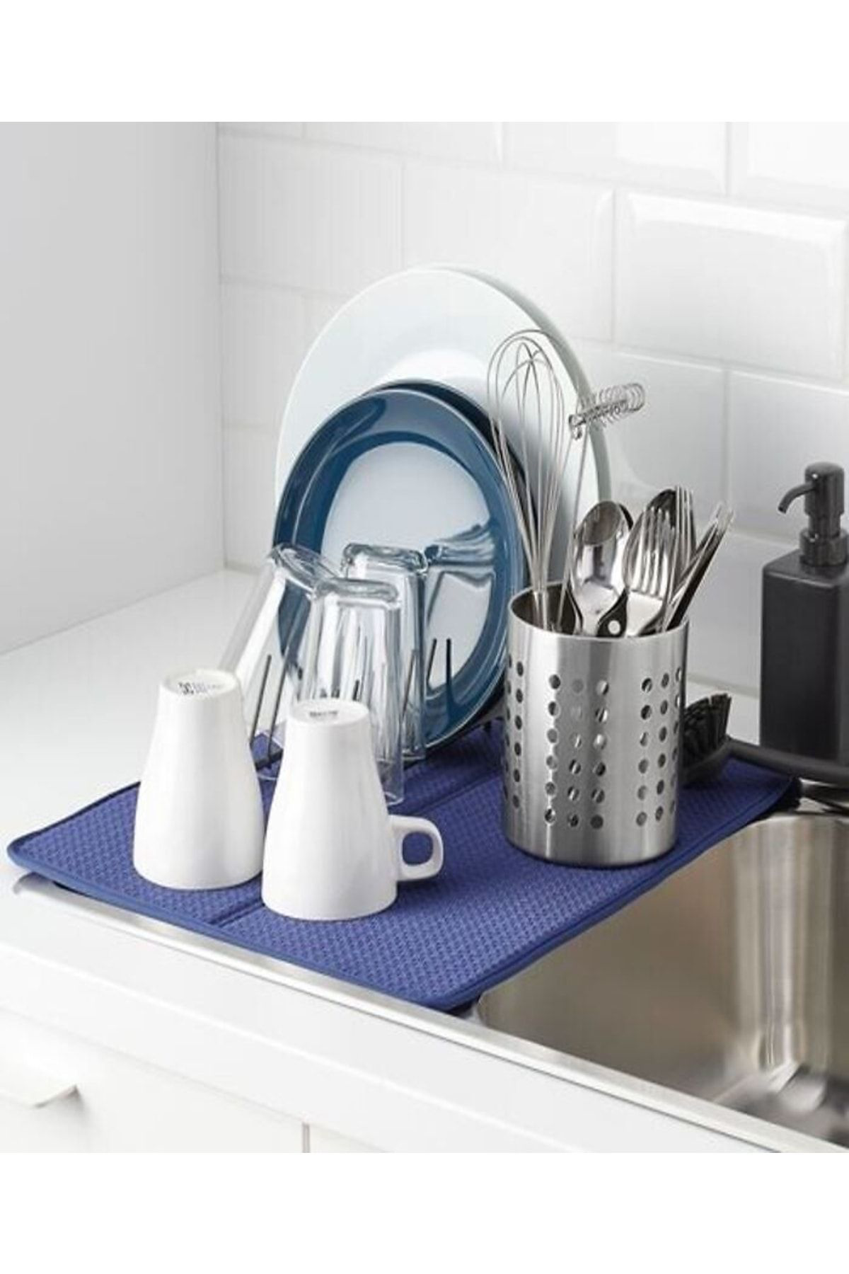 İkea Çatal Kaşiklik Biçaklik 13,5 Cm Paslanmaz Çelik Metal Organizer K