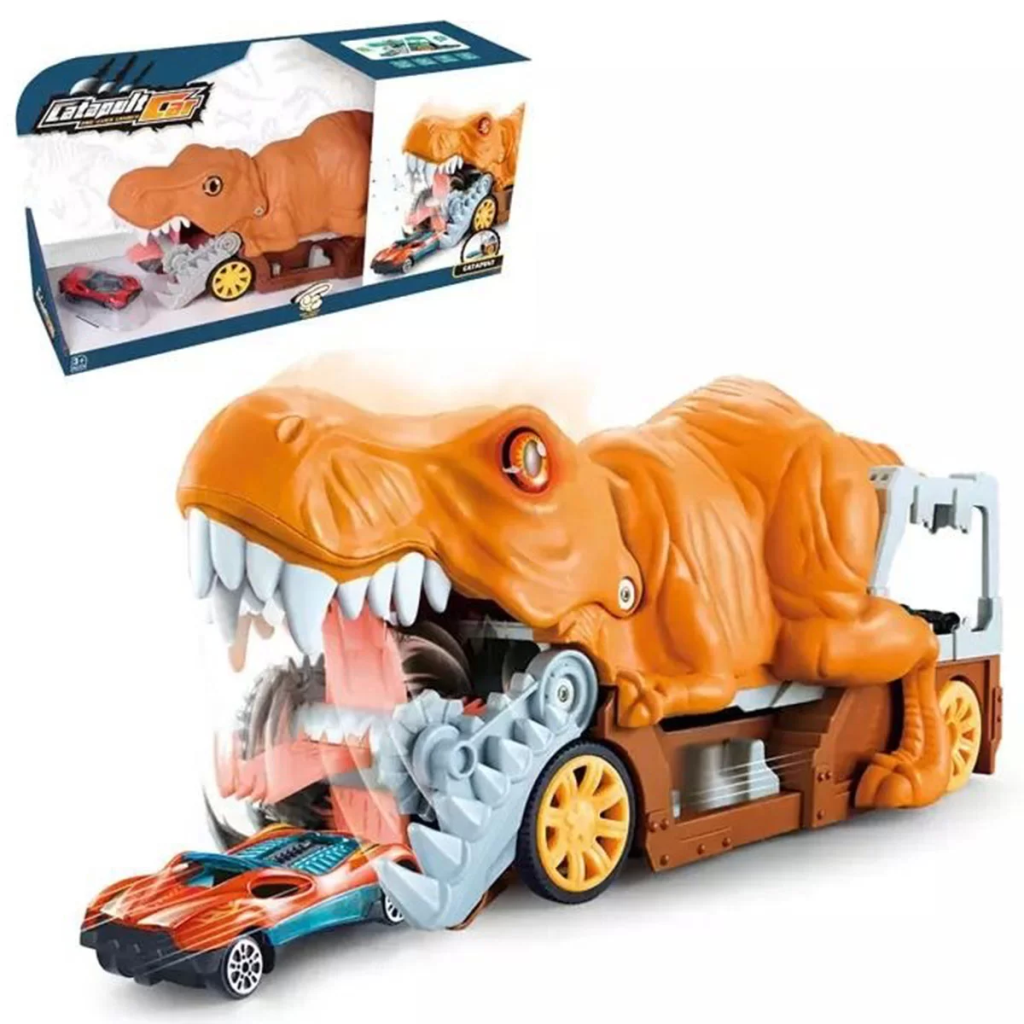 Catapult Araba Fırlatıcı Sesli Dinozor Catapult Araba Fırlatıcı Sesli Dinozor