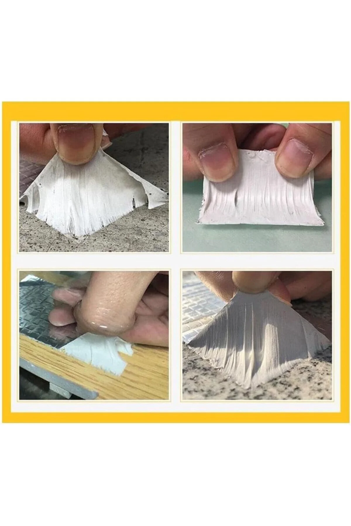Çatı İzolasyon Bandı 2 METRE Su Sızdırmazlık Geçirmezlik Yalıtım Çamur Tamir Çatlak Bor