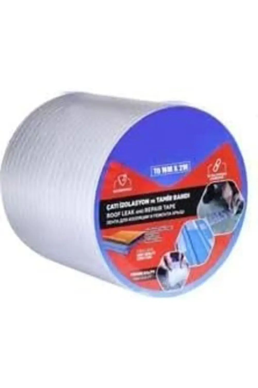 Çatı Izolasyon Ses Su Yalıtım Tamir Bandı Çamur Bant 50 mm x 2 me