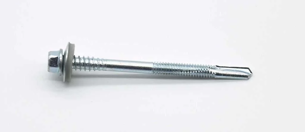 Çatı Vidası 5,5X120 – 10 Adet, Paslanmaya Dayanıklı Uzun Ömürlü Çatı Vidaları